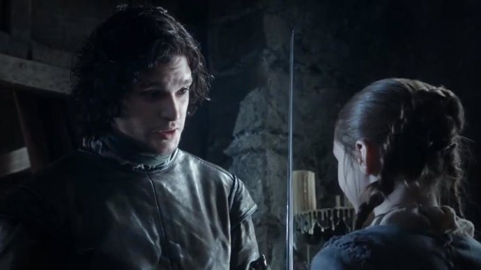 Juego de tronos: Filtrado el reencuentro entre Jon Snow y Arya Stark (vídeo)