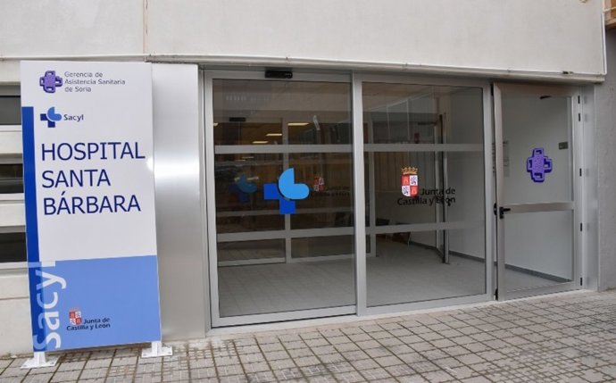 El acceso provisional del Hospital Santa Bárbara de Soria se abre este martes 2 