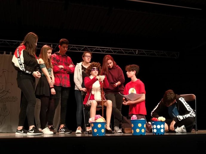 Sevilla.- Más de 100 estudiantes participan en 'CaixaEscena' para desarrollar su