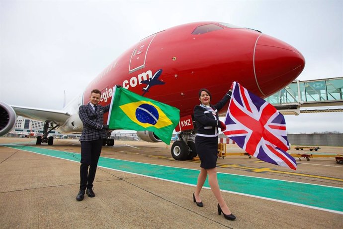 Norwegian inaugura su primera ruta en Brasil que une Londres con Río de Janeiro