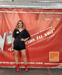 Sevilla.- La joven Claudia Enríquez, ganadora del concurso 'Gana con tu Voz' 201
