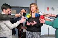 Susana Díaz, tras las palabras del Papa sobre víctimas del franquismo: "La derecha se lo tiene que hacer mirar"