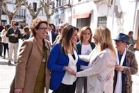 Susana Díaz ve lógico que Sánchez tenga mucha presencia en Andalucía y destaca la "tradición" de ir a Dos Hermanas