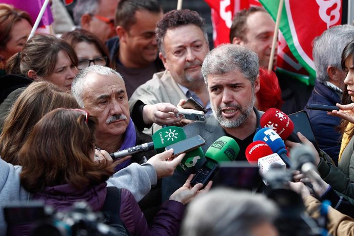 CC.OO. y UGT presentan un decálogo de propuestas ante las elecciones generales d