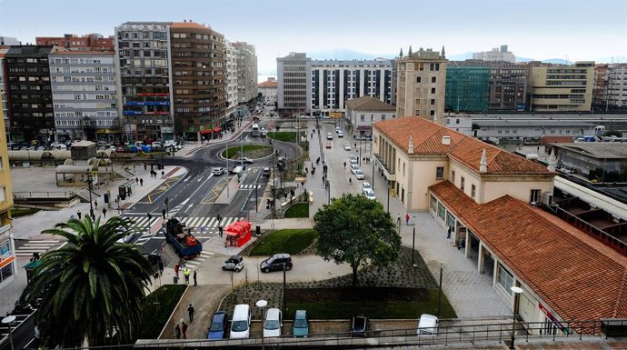 Plaza de las Estaciones de Santander 