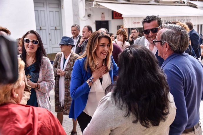 Paro.- Susana Díaz espera que el Gobierno andaluz reconozca una "herencia recibi