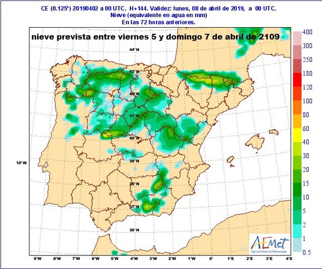 Mañana regresará el invierno a CyL con máximas que no superarán los 10 grados, s