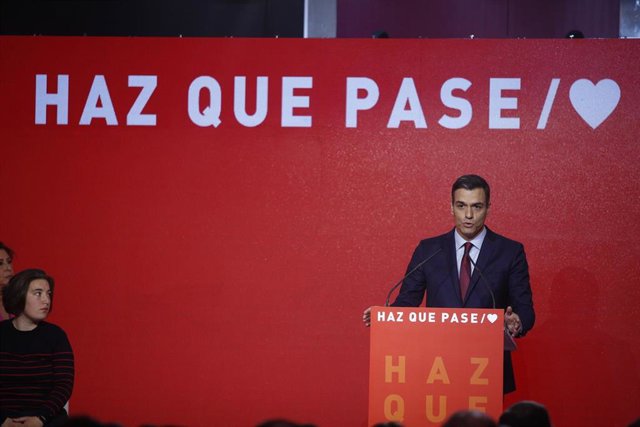 VÍDEO: Sánchez reclama una "movilización extraordinaria" en la presentación de s