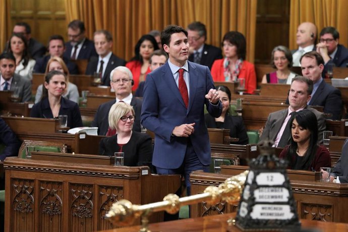 El primer ministro de Canadá, Justin Trudeau.