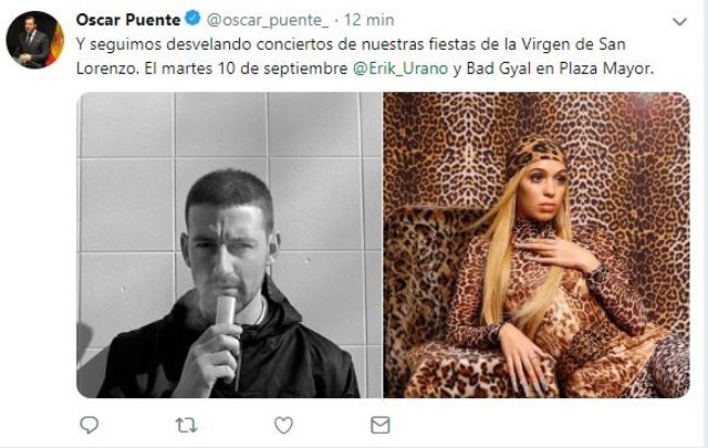 Bad Gyal y Erik Urano, nuevas confirmaciones para los conciertos de fiestas en V