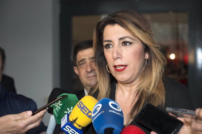 La secretaria general del PSOE-A, Susana Díaz, participa en un acto por el 40 an