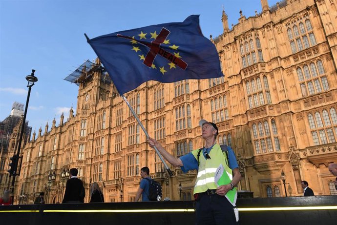 Protest against \'Brexit betrayal\' in London