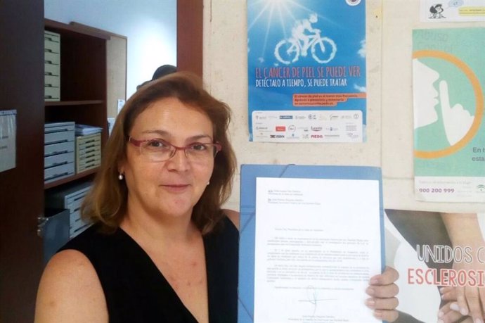 Paloma Hergueta, presidenta de Huelva por una Sanidad Digna. 