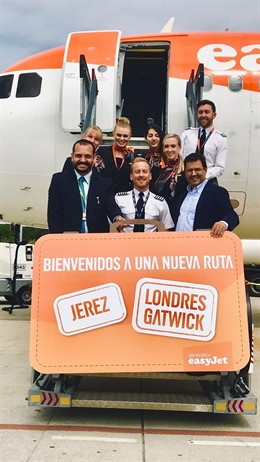 Cádiz.-Turismo.- EasyJet celebra la inauguración de la nueva ruta Jerez-Londres 