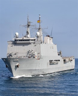 Málaga.- El buque BAA Galicia visita esta semana el puerto de Málaga y abrirá su