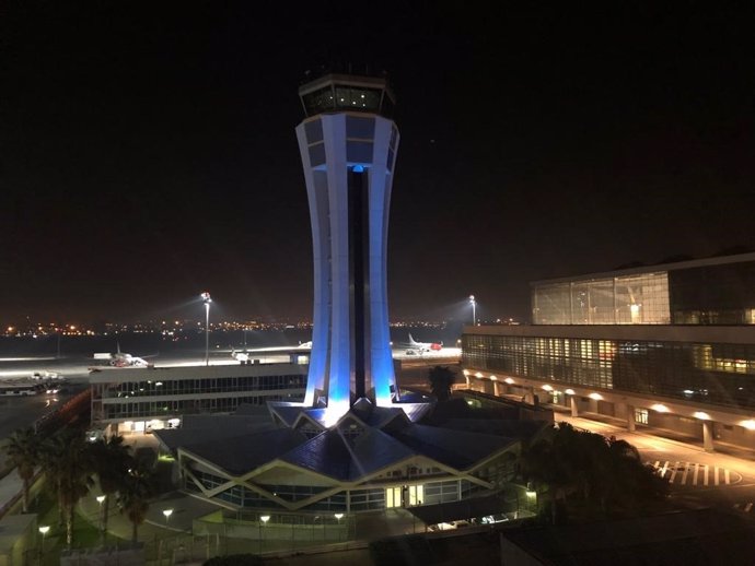 Málaga.- El aeropuerto de Málaga se suma al Día Mundial de Concienciación sobre 