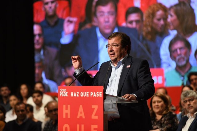 28A.- Fernández Vara Asegura Que Al PSOE "Le Va A Ir Bien" Porque "Ha Hecho Polí