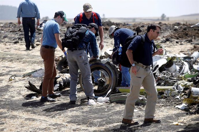 Etiopía.- El informe preliminar d el accidente de Ethiopian Airlines podría publ