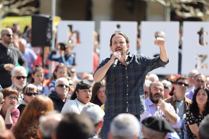 Pablo Iglesias va caltener un alcuentru con colectivos sociales esti vienres en Xixón