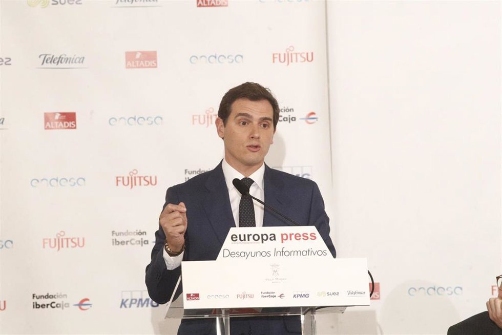 Desayuno Informativo de Europa Press con Albert Rivera