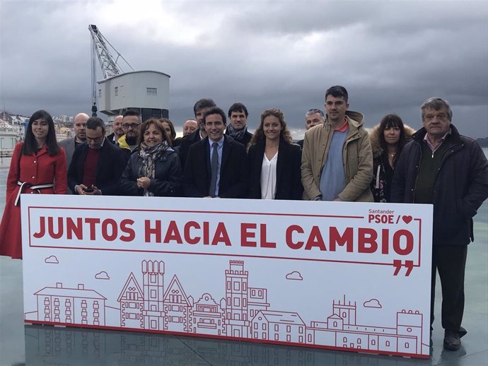 26M.- 'Juntos Hacia El Cambio', Lema Del PSOE De Santander Que Apuesta
