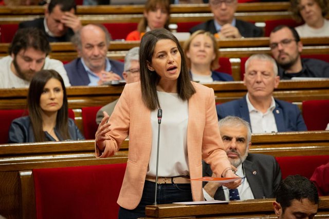 Els vicepresidents del Parlament s'enreden en una discussió en el ple