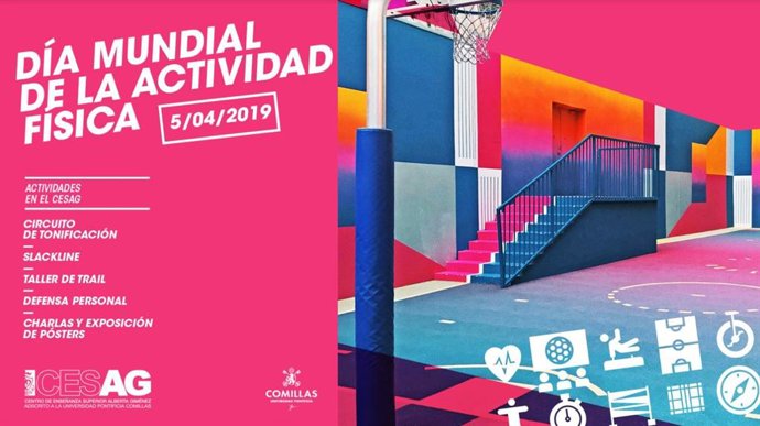 Uns 150 alumnes de Cafyd del Cesag celebren el Dia Mundial de l'Esport