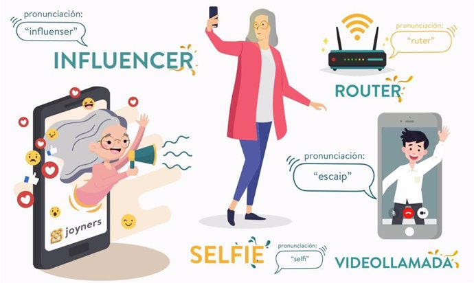 Un Diccionario Tecnológico para Abuelos explica términos como 'wifi' y 'selfie' 