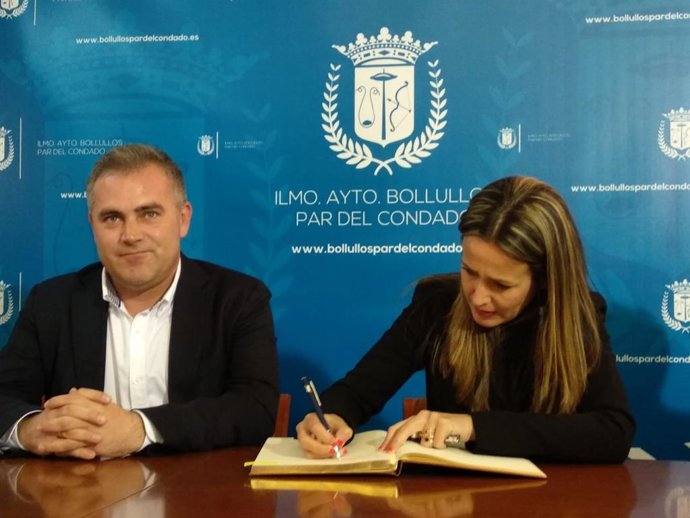 Huelva.- La delegada de la Junta visita Bollullos Par del Condado y La Palma par