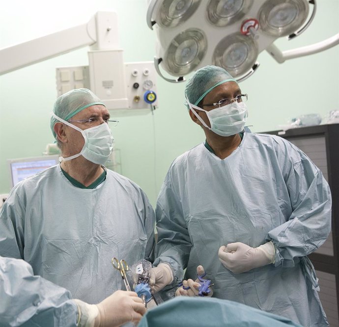 Consiguen preservar el bazo de un paciente con un tumor de 40 centímetros gracia
