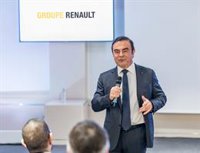 Renault confirma una remuneración fija de un millón para Ghosn, pero recomienda no aprobar su variable