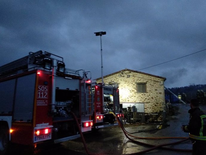Un incendio en una vivienda de Liérganes causa cuantiosos daños materiales pero 