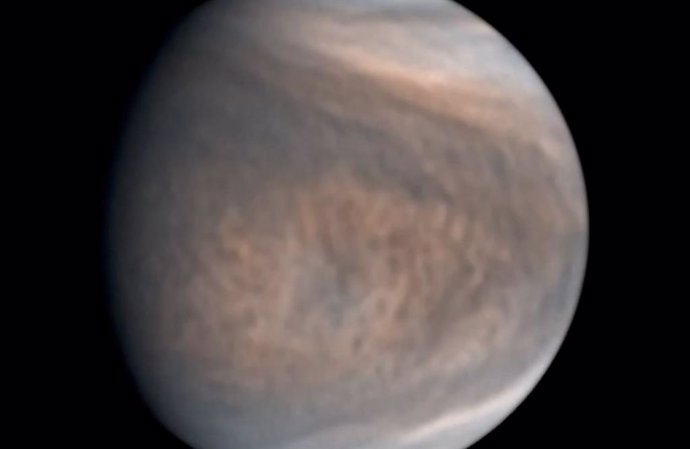 VÍDEO Imágenes UV revelan en detalle la impenetrable atmósfera de Venus