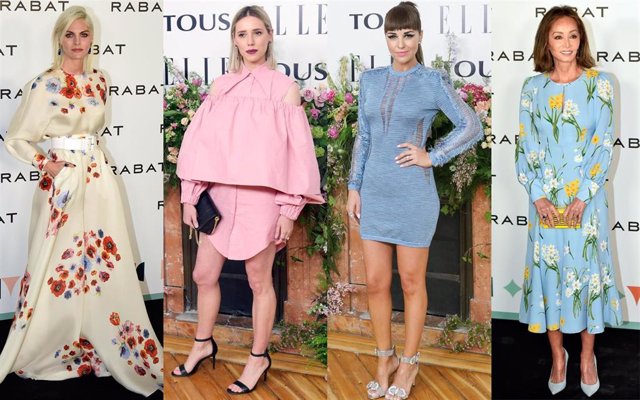 La primavera llega a los looks de Paula Echevarría, Isabel Preysler y Amaia Sala