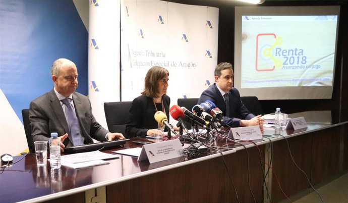 Los contribuyentes de Aragón presentan más de 33.500 declaraciones de la Renta e