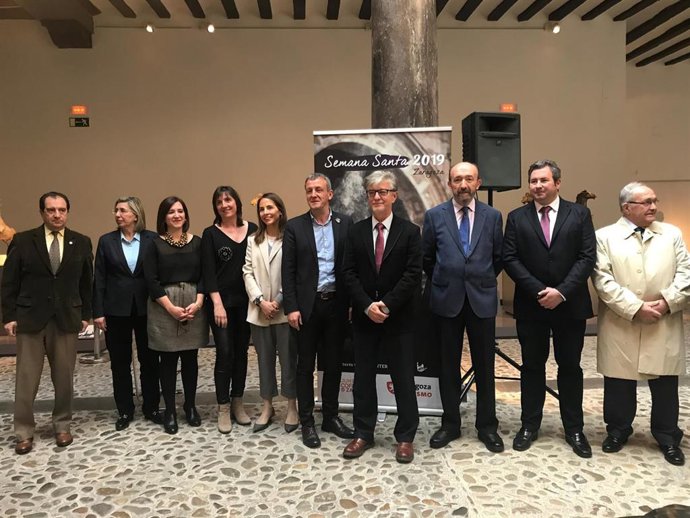 Zaragoza.-La Semana Santa reúne a 53 procesiones y 16.000 cofrades junto a una o