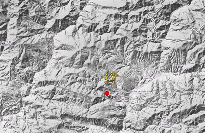 El terremoto de Ribera d'Urgellet (Lleida) se notó en 18 poblaciones catalanas