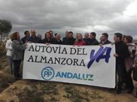 Fomento critica los "17 millones" en "sobrecostes" en la Autovía del Almanzora con contratos "paralizados"