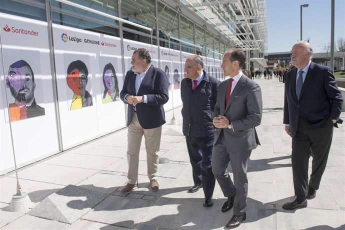Fútbol.- LaLiga y el Santander realzan el "mundo apasionante" de la discapacidad