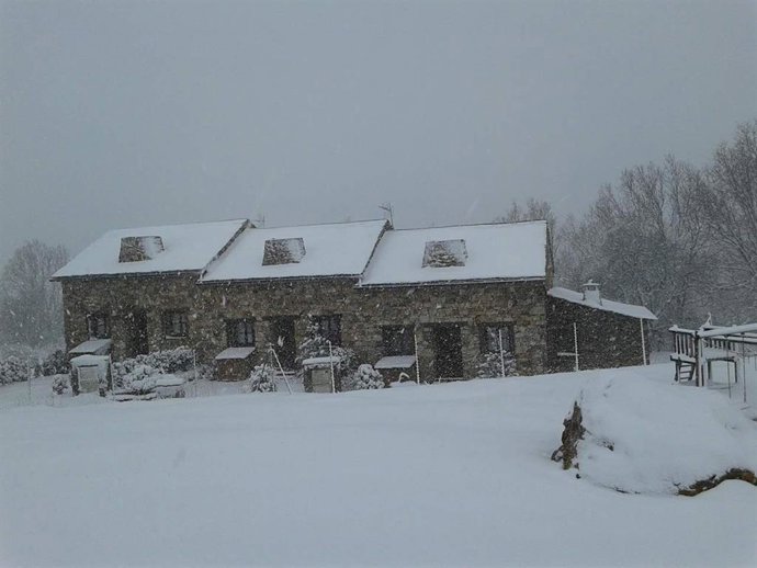Aviso amarillo por nevadas en Pirineo oscense