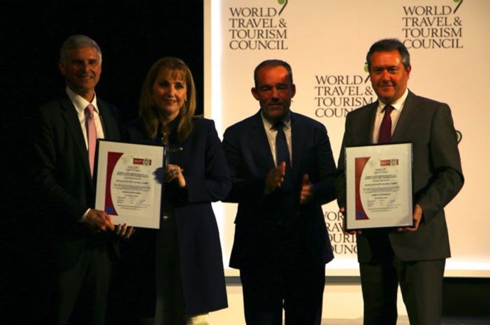 Sevilla.- Turismo.- La cumbre de WTTC recibe la certificación de evento sostenib