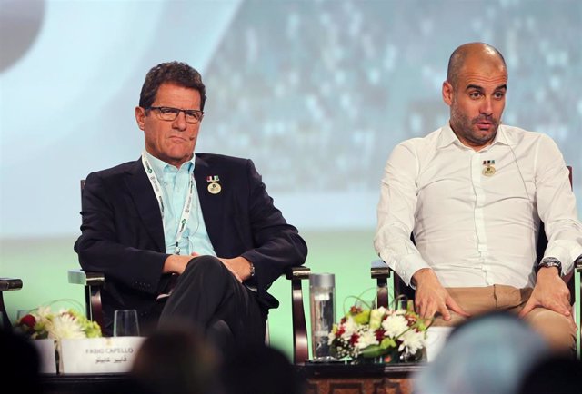 Fútbol.- Guardiola y Capello, premiados en el 'World Soccer Congress' que organi