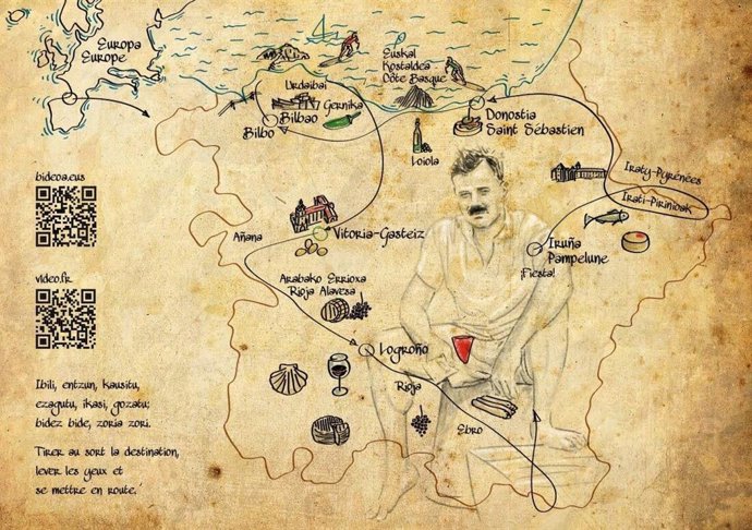 El portal de turismo 'Visit Euskadi' propone una nueva ruta que recrea los viaje