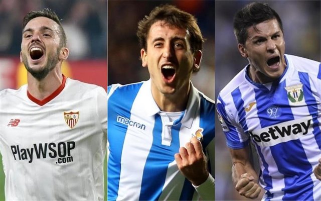 Fútbol/Liga Santander.- (Cró.) El Sevilla aprieta por la 'Champions', la Real po