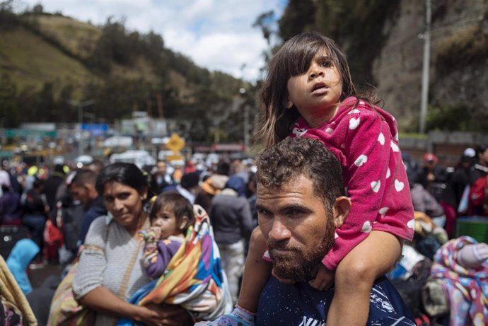 Venezuela.- La crisis migratoria en Venezuela deja a 1,1 millones de niños neces