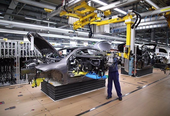 Producción del Mercedes-Benz CLA Coupé en Kecskemét (Hungría)