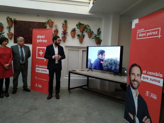 Málaga.- Daniel Pérez (PSOE): "Málaga necesita a un alcalde del siglo XXI"