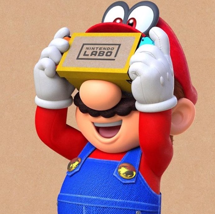 Mario Bros y Zelda se unen a la Realidad Virtual en Nintendo Switch gracias al K