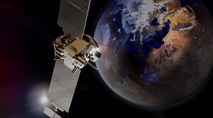 Amazon planea instalar una red de satélites de baja órbita para proporcionar Int