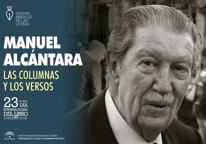 El poeta y columnista Manuel Alcántara protagoniza el Día Internacional del Libr